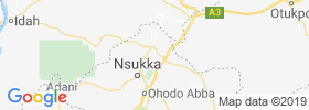 Enugu Ezike map